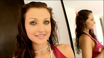 Preview 4 of Night Clup Party - Teeny Aletta Ocean Strips down and Has Sex on All Fours