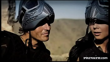 Preview 4 of Army Raped Syrian Womens - Paint Baller Suzie Diamond Gets a Facial Cumshot after Giving Blowjob