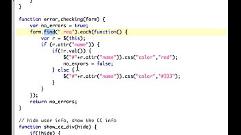 Preview 3 of Tattoed Blonde Chick Gives Head - jQuery form validation - super easy