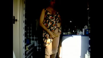 Preview 2 of Fox Xiomara - HPIM9067.MPG me, floral skirt pants dressed 1