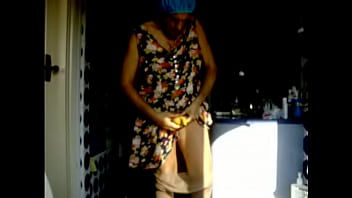 Preview 3 of Fox Xiomara - HPIM9067.MPG me, floral skirt pants dressed 1