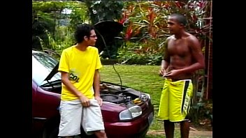 Preview 1 of Blazed7 - Gentlemens-gay - InterracialPoleSmokingParade - scene 2