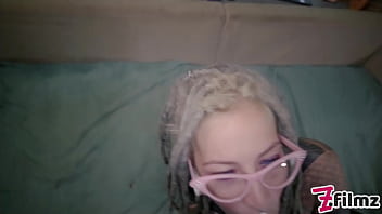 Preview 2 of Full Iphone Smoking - Alternative couple POV ANAL sex - doxy,  rough fuck,  Ass to mouth