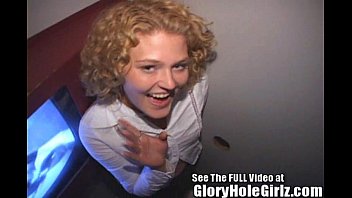 Preview 1 of Amazing Enf6 - Short Blonde Spinner Sucking Stranger&#039_s Cocks