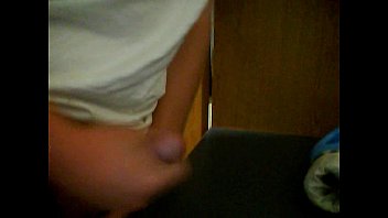Preview 4 of Kids And Girls Sex Video - Big college dick fucking a fake pussy with a condom and cums