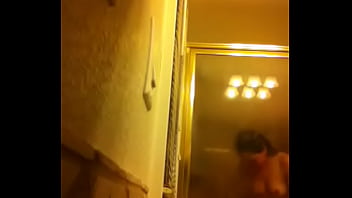 Preview 2 of Faking Funny - Teen watched in shower