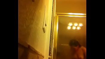 Preview 1 of Faking Funny - Teen watched in shower