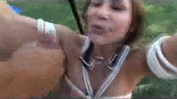 Preview 4 of Mutter Und Son - Busty Hottie Covered in Cum in the Forest