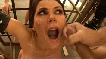 Preview 4 of Anime Love Secne - Cock loving slut drinks cum and gets facials