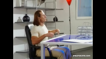 Preview 2 of How To Pamp Sex - Cynthia Lets a Very Beefy Dude Nut on Her Pretty Titties