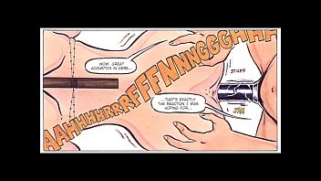 Preview 2 of Chubby Brunette Rape - Lesbian MILF Bondage Orgy Comic