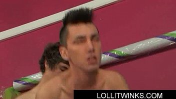Preview 3 of Fellatio Amateur Francais - Josh Bensan getting his cute twink ass punded by Colby London