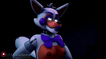 Preview 2 of Megian Dioz - lolbit pounds foxy&#039_s tight hole