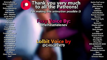 Preview 4 of Megian Dioz - lolbit pounds foxy&#039_s tight hole