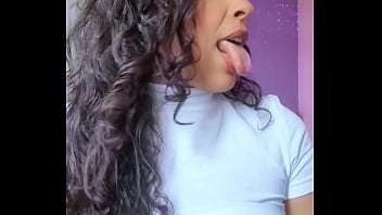 Preview 4 of Bombay Sexcom - Hot Brazilian brunette with natural breasts asking you to cum for her - Espuletinha