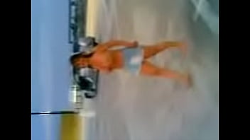 Preview 2 of Porn Moves Big Cok - Justine Adams topless on top of the Bayfair Mall carpark 1 (1)