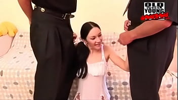 Preview 1 of Asian Good Head Game - Piss- Old and young gangbang,  Free 3