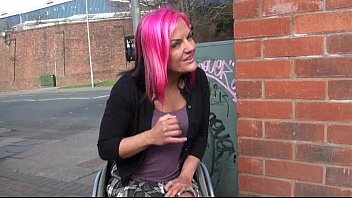 Preview 2 of Malayalam Aunty Roshini - Wheelchair bound Leah Caprice in uk flashing and outdoor nudity