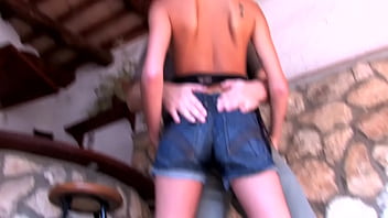 Preview 1 of Big Boobs Wight - Lovely skinny spanish babe fucked in the ass