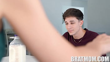 Preview 1 of Cz Roza - Stepmoms Milk Brooke Barclays,  Parker Ambrose