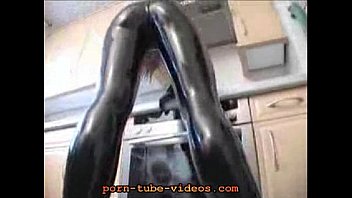 Preview 4 of Forced To Wittness - Hot Girl in Black Latex and High Heels