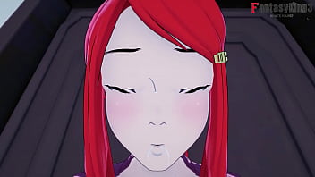 Preview 3 of Japan Vs Bkackcock - Kushina Uzumaki step m and Sarada Uchiha step s | Full Movie on Sheer or Ptrn Fantasyking3