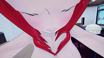 Preview 4 of Japan Vs Bkackcock - Kushina Uzumaki step m and Sarada Uchiha step s | Full Movie on Sheer or Ptrn Fantasyking3