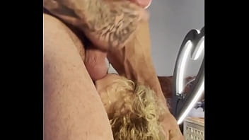 Preview 4 of Blackman Fuck Indian Women - Blonde SWALLOWS my cock in DEEP THROAT after FUCKING ME and having an ORGASM