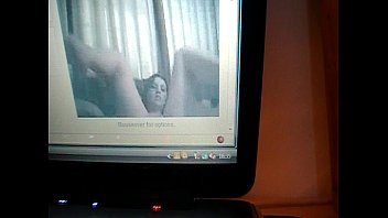 Preview 2 of Gatas Sex - young slut fingering herself in front of webcam