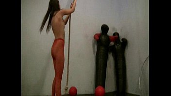 Preview 1 of Hairy Sexy Bear - Amateur nylon pantyhose streching 20
