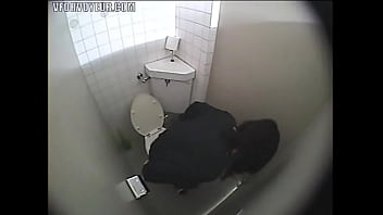 Preview 1 of Sxxx Real - girl caught masturbating in the bathroom