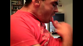 Preview 1 of Gay Men Voyeur - Sucking myself