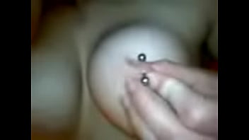 Preview 2 of Nikkisexx Levi - girlfriend plays with her pierced nipples 6
