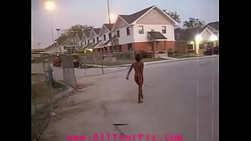 Preview 2 of Unisex Locker Room Dickflash Min - AllYourPix com - Black Girl Walking In Street Nude