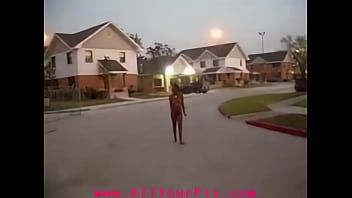 Preview 3 of Unisex Locker Room Dickflash Min - AllYourPix com - Black Girl Walking In Street Nude