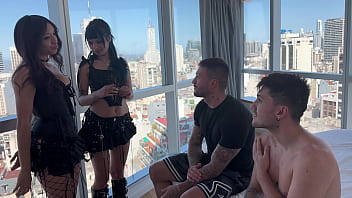 Preview 1 of Scoolsex Lk - Intercambio de Parejas en Argentina con 2 Latinas Bisexuales