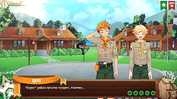 Preview 3 of Indiani Grils Mom - Game: Friends Camp,  Episode 21 - A conversation with Sir Goro (Russian voice acting)