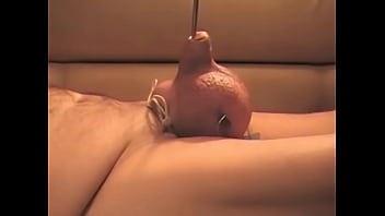 Preview 2 of Enormous Girth - Scrotal N2O Inflation