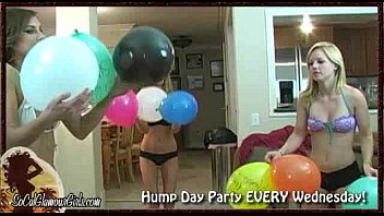 Preview 3 of Number 1 Xxxx Pyer - Sexy Webcam Girls Play Balloons