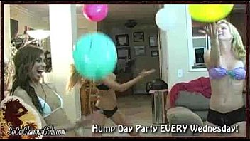Preview 1 of Number 1 Xxxx Pyer - Sexy Webcam Girls Play Balloons