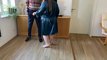 Preview 1 of Lastnews 53584html - Mother in law sucks my dick and shows off her fat ass and hairy pussy