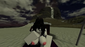 Preview 3 of Cock Big In Mouth - Bitch getting blacked in the beach