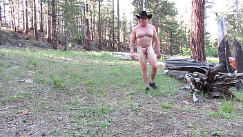 Preview 4 of Hot Pit - Naked hike in the wilderness.