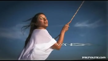 Preview 2 of Raylene Daughter - Vanessa May Gets to Ride a Hard Rod While on a Yacht in a MMF Threeway