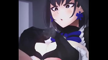 Preview 4 of Titanic Orgy Parody - Kronii Paizuri (Hololive Animation)