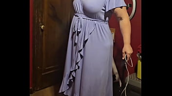 Preview 1 of Bangal Tk - Sundress and a thong with a big ass