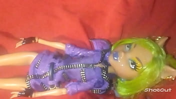 Preview 3 of Long Legged Stockings - Cumpilation facial #7 Monster high