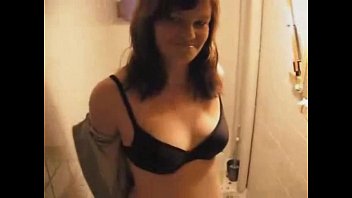 Preview 1 of Lesbian Seduces Mature - Amateur Toilet Facial