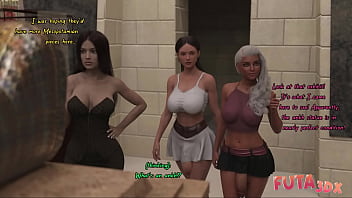 Preview 2 of Dubt Porn - Futa3dX - Hot Brunette Can&#039_t Control Herself From Sucking On Her Futa Gf&#039_s Big Dick