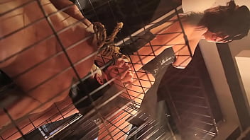 Preview 3 of Busty Brunette Wants My Cock - Caged Tease for a Caged Slave!